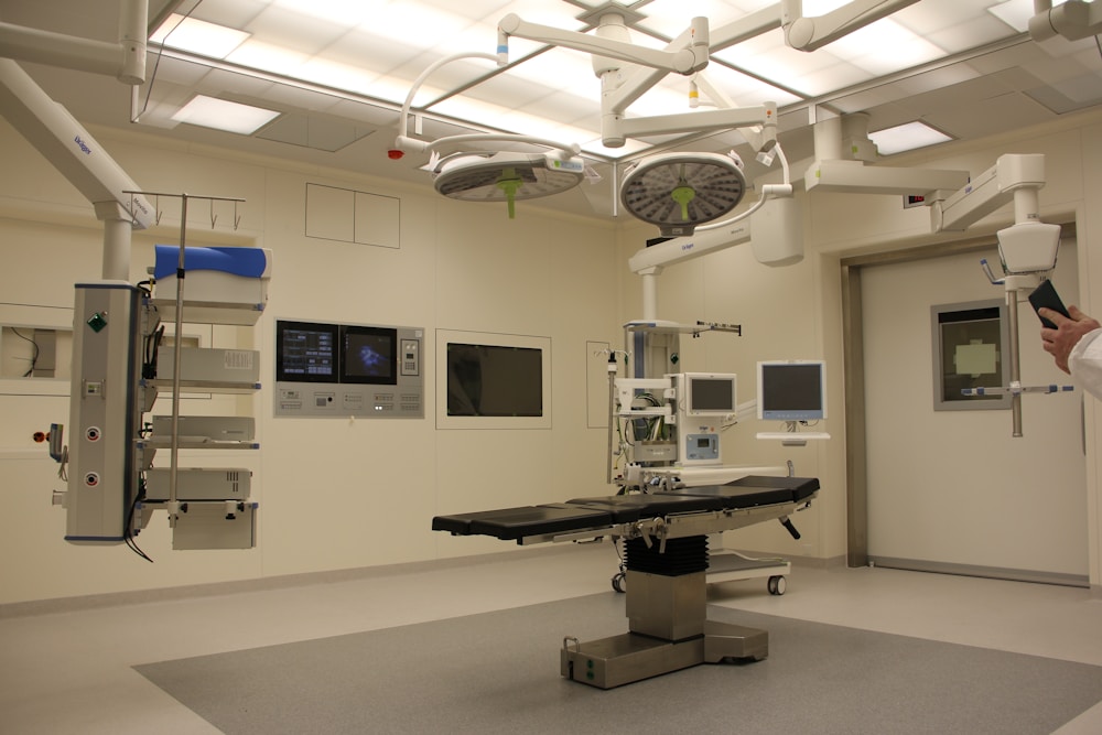 Doctor consulting patient in medical clinic